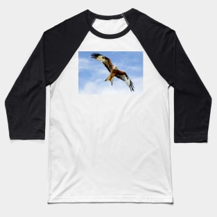 Soaring Red Kite Baseball T-Shirt